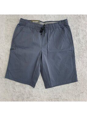 Weatherproof Vintage Men's M Flex Trail  Stretch Shorts Gray H2013